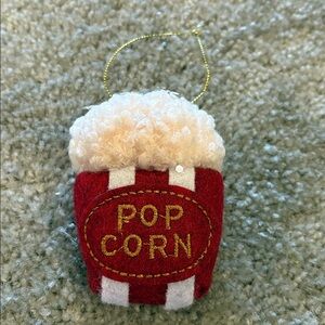Red Popcorn Ornament